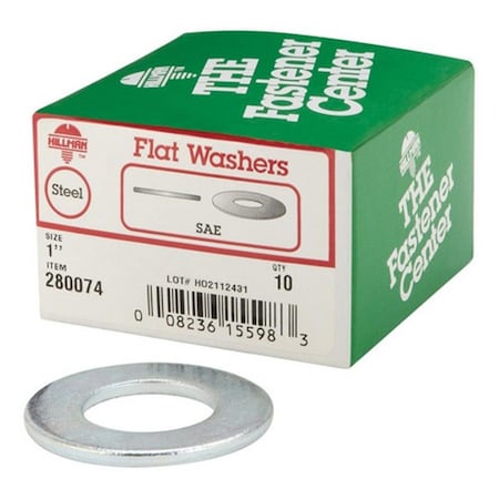 Homecare Products 280074 1 in. SAE Flat Washer, 10PK HO3313072